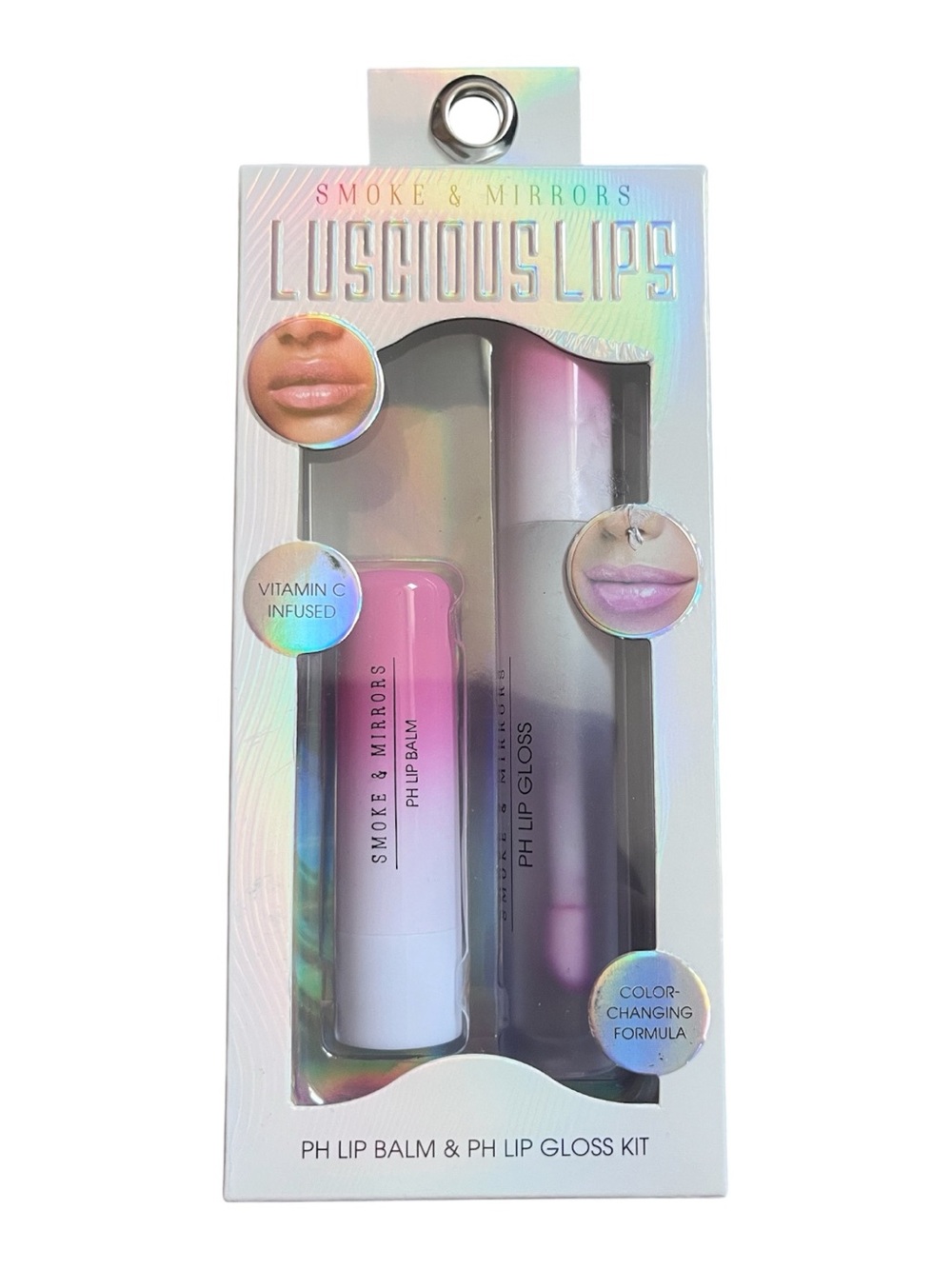 Smoke & Mirrors Luscious Lips pH Lip Balm & Gloss Kit – New & Sealed